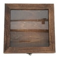 thumbnail image 6 of EXHUMKY Display Cases 1Pack 20x20x4.5cm Square Shape Wood Insect Box Storage, 6 of 8
