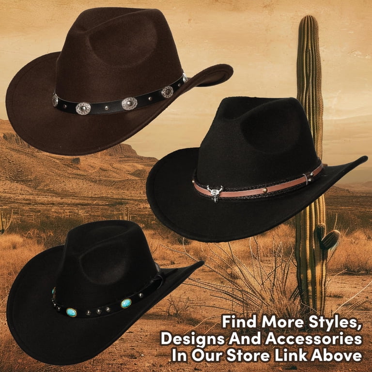 UNDERWRAPS Cowboy Hat for Women and Men - Western Mens  display picture 1