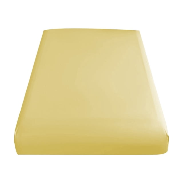 Sábana bajera ajustable de 99 x 200 cm, de algodón, color liso, para cama individual, transpirable, con bolsillo profundo, antiadherente, para el hogar, dormitorio o habitación de invitados.