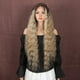 thumbnail image 3 of Pelucas con flequillo para mujer, peluca ondulada suelta para mujer, marrón oscuro, degradado, rizos degradados, peluca ondulada, pelucas de cabello, bandas para pelucas., 3 of 5