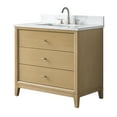thumbnail image 5 of Vanity Art 36" Bathroom Vanity with Sink and Engineered Marble Top, Freestanding Storage Cabinet with 3 Drawers, 5 of 10