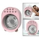 thumbnail image 5 of Aire acondicionado, enfriador, ventilador personal, humidificador de escritorio, purificador, oficina Rosa, 5 of 8