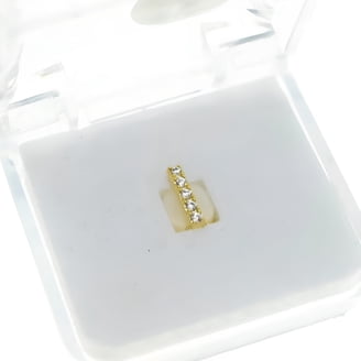 DESIGNICE 2026 New 14K Gold Plated Gap Grillz Top Or Bottom Teeth Hip ...