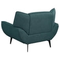 thumbnail image 6 of Acton Upholstered Flared Arm Accent Chair Teal Blue, 6 of 10
