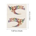 thumbnail image 2 of 10 Pairs Eye Shadow Sticker Temporary Eye Makeup Stickers Eyeliner Decals, 2 of 4
