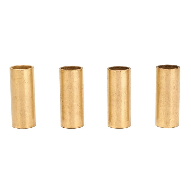 4 piezas 1-Kit de buje de ballesta de bronce de 3/4 pulg., diámetro interior de 9/16 pulg., accesorios para remolques con resortes de doble ojo y ecualizadores.