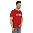 thumbnail image 2 of Inkmeso Printed Graphic "Dad Man" Tshirt For Men's Cotton Jersey Round Neck Tee For Daddy, 2 of 7