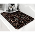 thumbnail image 1 of Coffee Bar Mat Accessories for Countertop Absorbent Hide Stain Rubber Backed Dish Drying Mats for Kitchen Counter Draining Pad Decor Gift Fit Under Coffee Maker Coffee Pot Espresso Machine (20x12in), 1 of 6
