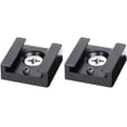 thumbnail image 1 of Cold Shoe Mount Aluminum Adapter Bracket Hot Shoe with 1/4 Thread for Camera Cage Flash Shoe Mount(2 PCS), 1 of 6