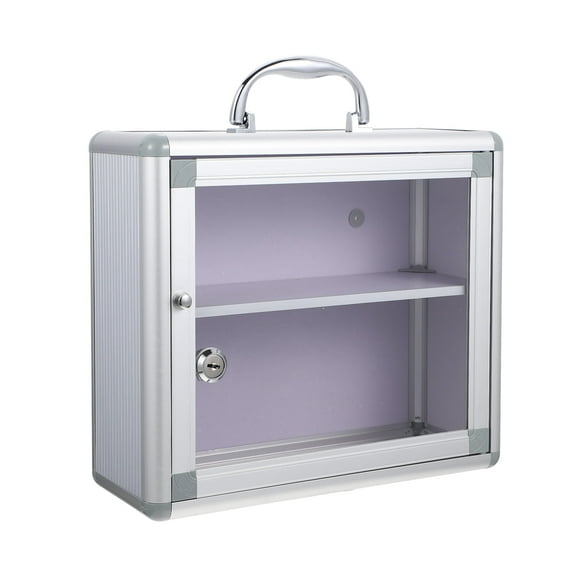 Multi-Layer Medicine Box with Lock Professional Case Community Cars Storage First Aid Boxes Kit Container Bin Office