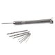 thumbnail image 1 of Precision Pin Vise Hand Drill with Drill Bits Set of 10 Pieces Rotary Tools for Models and Hobby, 1 of 3