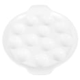 thumbnail image 2 of 1Pc Sub-packing Baking Dish Kitchen Baking Plate Snail Baking Dish (White), 2 of 9