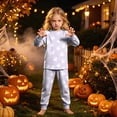 thumbnail image 4 of KPOPLK Kids Halloween Pajamas Long-Sleeve PJ Sets for Girls Cozy, Comfy, Funny Kids' Pajama Sets,Size 3-4 Years, 4 of 9