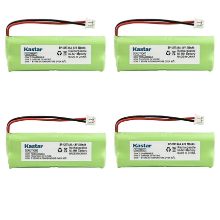 Kastar 4-Pack Battery Replacement for Dogtra BP-12RT BP12RT GPRHC043M016 28AAAM4SMX 40AAAM4SMX BP-RR DC-1 Dogtra 1100NC Receiver 1100NCC Receiver 1200NC Receiver 1200NCP Receiver