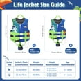 thumbnail image 4 of HEY!SPLASH Swim Vest, Kids Swimming Jacket Fit 30-50/50-80lbs, Child Floaties Vest wiht Safety Strap, Float Jacket for Girls/Boys on Pool,Beach,Boating, Learn to Swim Aid, L 6-9 Yrs, 4 of 7
