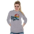 thumbnail image 4 of Puerto Rican Boricua Princess Latina Women's Long Sleeve T Shirt Brisco Brands S, 4 of 5