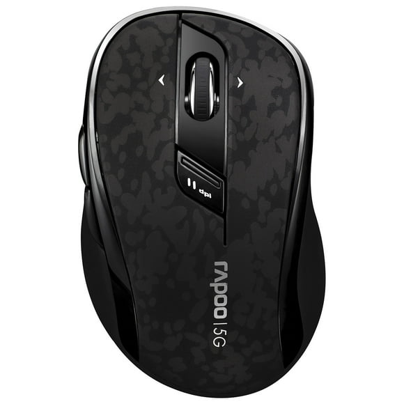 Rapoo 7100P 5G Wireless Optical Mouse - Black