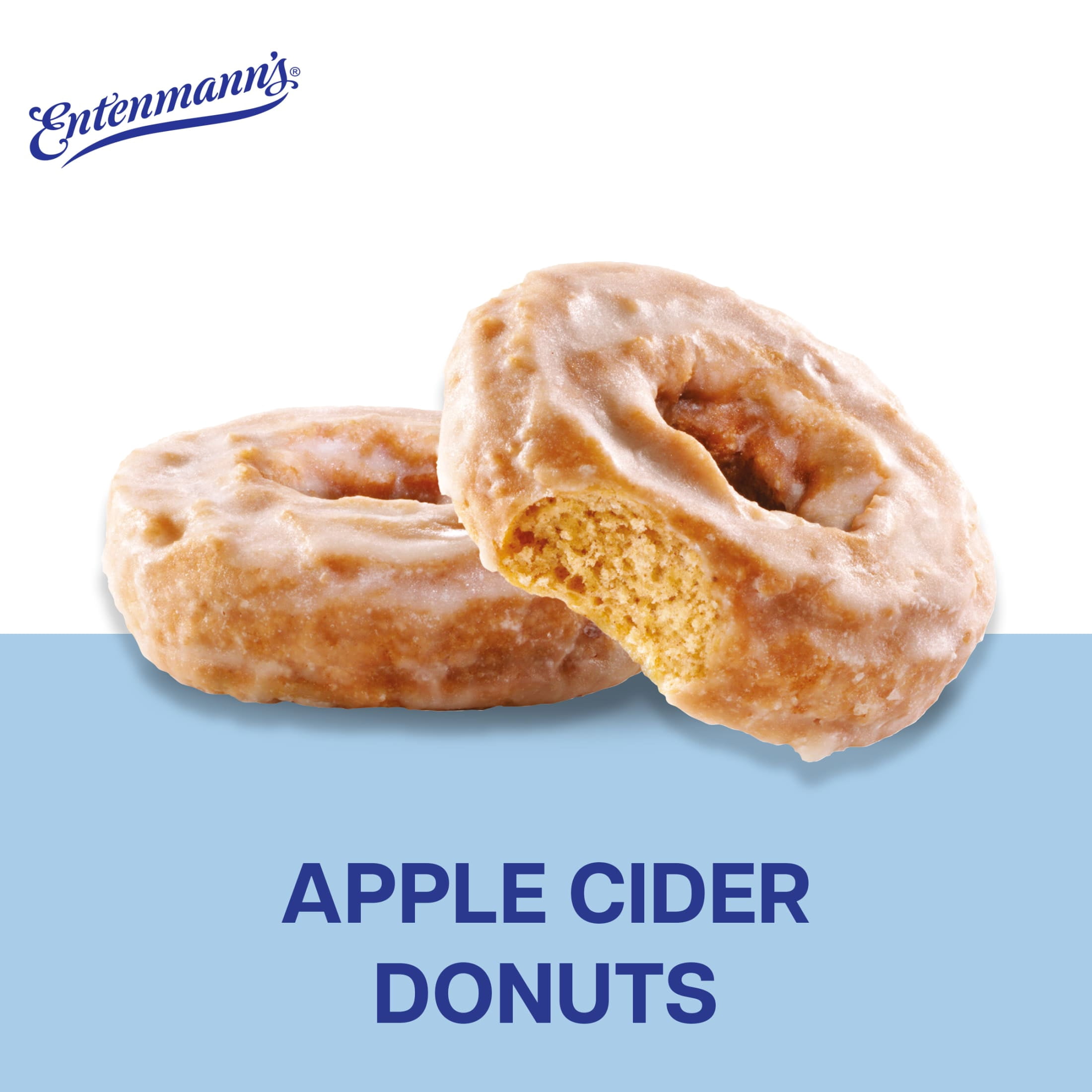 Entenmann's Apple Cider Donuts, 8 count, Donuts, 16 oz Box