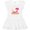 AA-White, variant on Inktastic Cancun Mexico Sunset Girls Toddler Dress