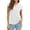 A5-White, variant on Women's Cap Sleeve Tank Tops Casual Crew Neck Basic Tee T Shirts White, Medium