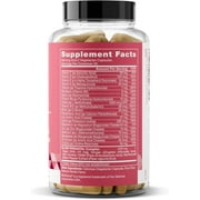 Glow Prenatal Vitamins for Women – 20-in-1 Vital Nutrients for Healthy Pregnancy and Fetal Development – Folic Acid & Vegan DHA For Babys Growth & Comfortable Pregnancy – 60 Nourishing Capsules