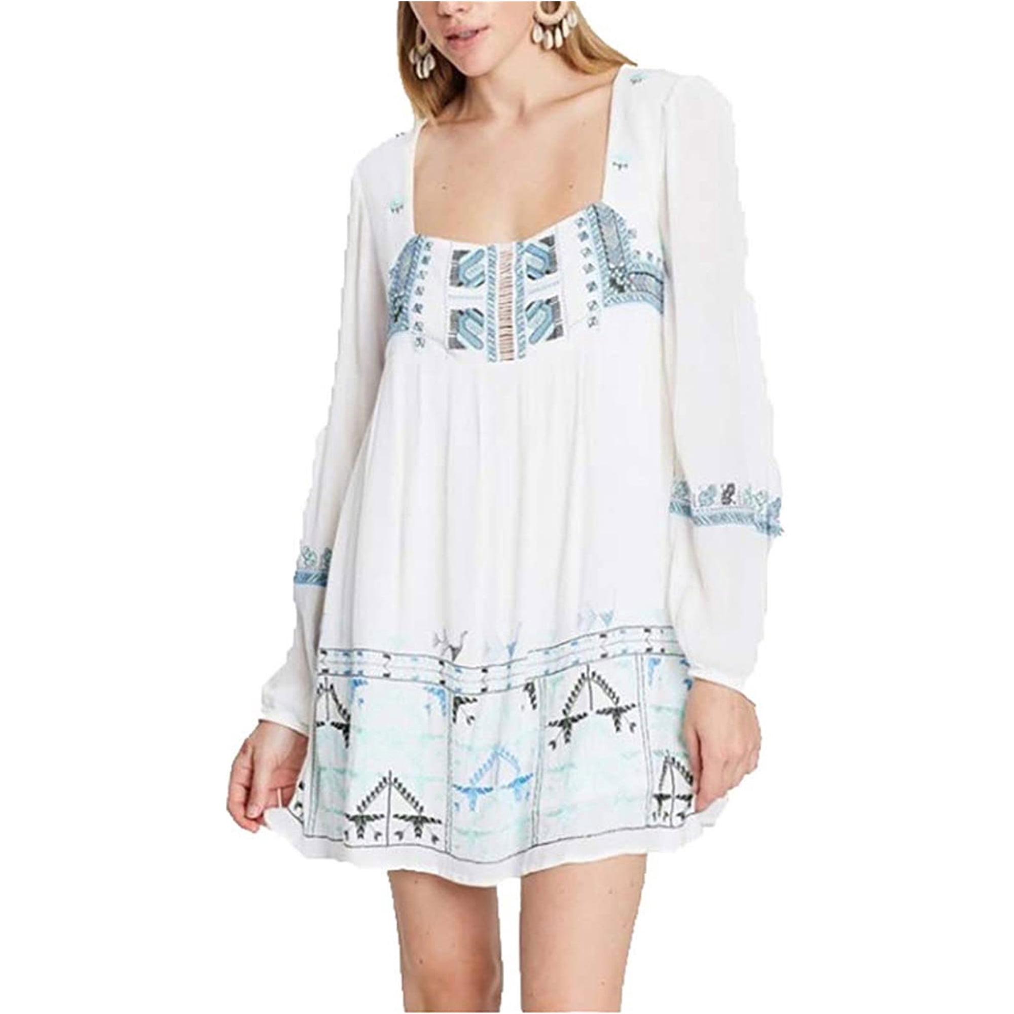 Free People Womens Rhiannon Embroidered 