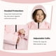 thumbnail image 4 of Parka de natación Catalonia para niños, impermeable y resistente al viento, con capucha, 4 of 6