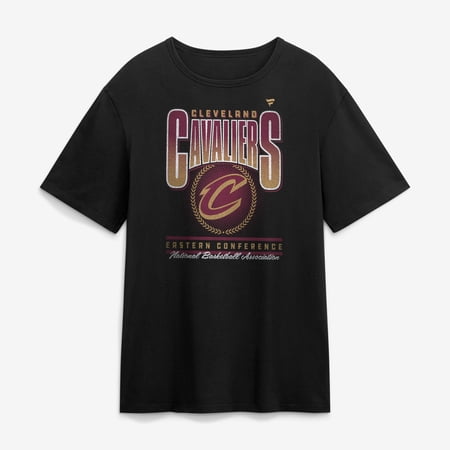 Men's Fanatics Black Cleveland Cavaliers Oversized Graphics Swish T-Shirt
