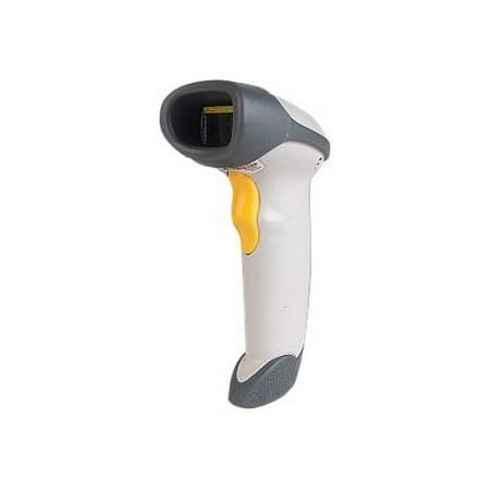 Zebra LS2208 General Purpose Bar Code Scanner - Cable Connectivity - 100 scan/s1D - Laser - Bi-directional - Cash Register White