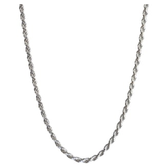 アクセサリー POINTLESS JOURNEY CHAIN NECKLACE SILVER Brilliance Fine Jewelry Stainless Steel Mariner Link Chain, 24