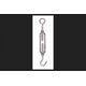 thumbnail image 1 of Turnbuckle ACE Hampton con forma de gancho de acero inoxidable, 73 cm, 72 kg, 1 of 1
