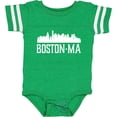 thumbnail image 3 of Inktastic Boston Massachussetts Skyline Boys or Girls Baby Bodysuit, 3 of 5