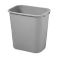 thumbnail image 3 of Rubbermaid Resin Wastebasket, Plastic Under Desk Trash Can, 7 Gal, Gray, 6 Pack, 3 of 3