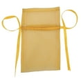 thumbnail image 5 of 50 Organza Drawstring Gift Pouch Small Wedding Party Favors Bag 4 x 6.5 inches Baby Shower Thank You Pouches- Brown, 5 of 8
