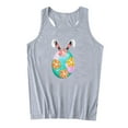 thumbnail image 4 of Pompotops Femmes Pull Impression Sans Manches Gilet de Couleur Unie Tops, 4 of 4