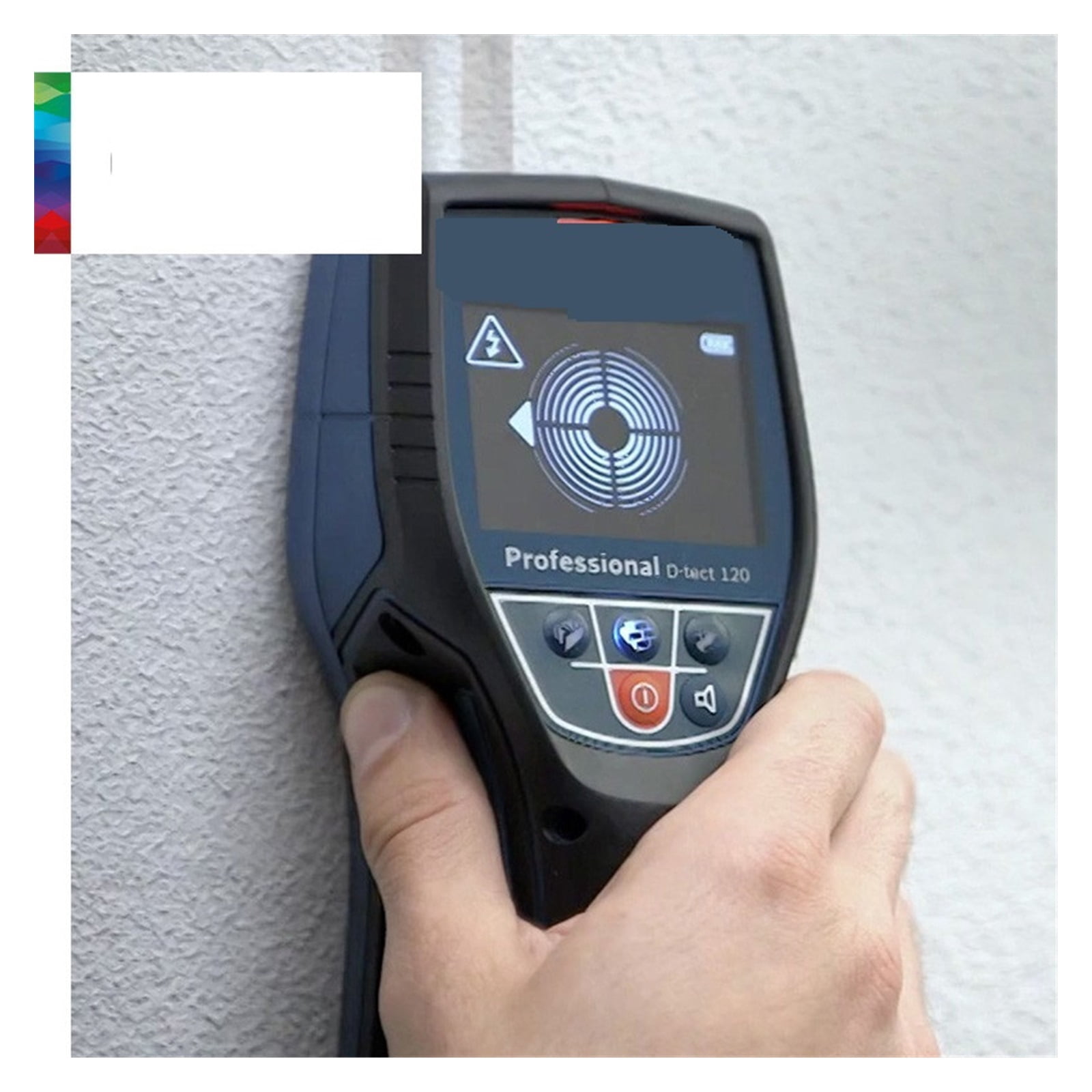 Professional Wall Scanner Detection Plastic Pipes/Wooden Studs/Live Cable/Magnetic Metal/Non-Magnetic Metal ,Accurate and Quick
