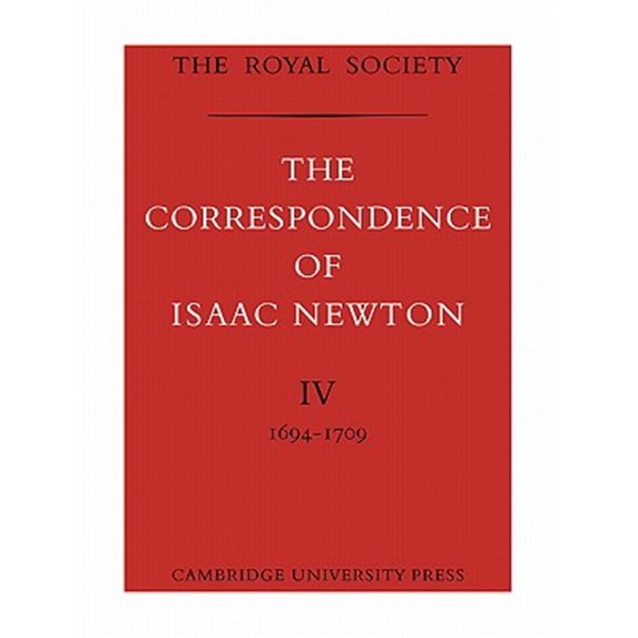 Pre-Owned The Correspondence of Isaac Newton 7 Vol The Correspondence of Isaac Newton, (Paperback)
