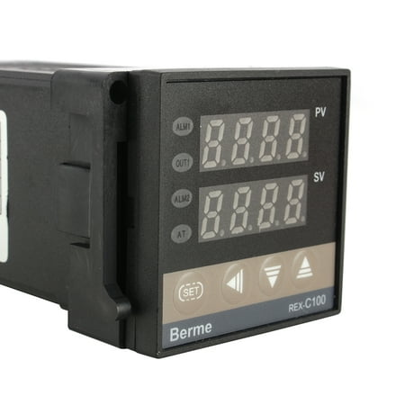 Dioche Digital LCD PID REX-C100 Temperature Controller + Max.40A SSR K