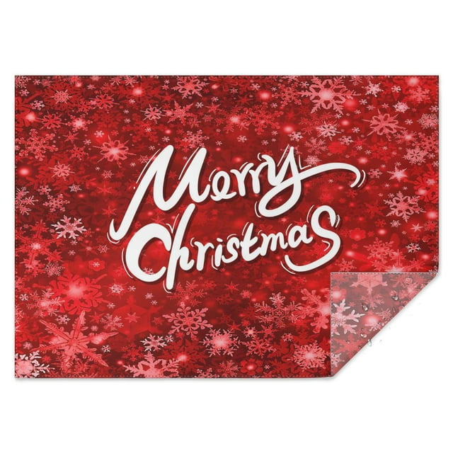 Merry Christmas Table Cover Waterproof Spillproof Tablecolths Table Covers Triangle Tree Gingerbread Man Table Cloths for Christmas Party Decorations Favors Rectangle,60x84inches