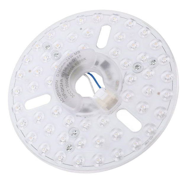 Kit De Modernización Del Motor De Luz LED, Potente Panel De 24W De 24 W, Función De Memoria Para 3 Temperaturas De Color, Ideal Para Candelabros Y Luces De Montaje En Descarga