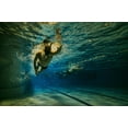 thumbnail image 2 of Gavra, Assaf 32x23 Black Ornate Wood Framed with Double Matting Museum Art Print Titled - Night Swimmer, 2 of 4