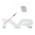 thumbnail image 3 of Soporte para auriculares con soporte de montaje en pared ABS para Blanco, 3 of 8