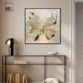 thumbnail image 3 of Sage Butterfly Colorful Canvas Wall Art by Art Remedy, Black Floater Frame, 30"x30", 3 of 7