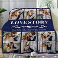 thumbnail image 4 of Best Mom Ever Custom Blanket, Birthday Gifts for Mom from Daughter Son with Pictures, Customized Photo Collage Mother Blankets Wife Birthday Gifts, Personalized Flannel Blanket with Photo as a Gift, 4 of 6