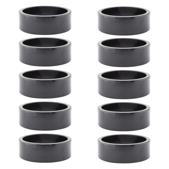 Origin8 Alloy Headset Spacers 1in x 10mm Spacer Black