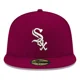 thumbnail image 3 of Gorra New Era Chicago White Sox 59fifty Guinda Cardinal, 3 of 6