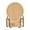 Hand Drawn Wooden Grain, variant on Haosy Set of 6 Drink Woven Coaster with Holder Heat Resistant Non-Slip Bar Coasters 4 Inches Hand Drawn Wooden Grain
