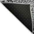 thumbnail image 3 of Addison Rugs Chantille Indoor/Outdoor Transitional Animal Skin Gray Washable Round Rug, 8' x 8', 3 of 6
