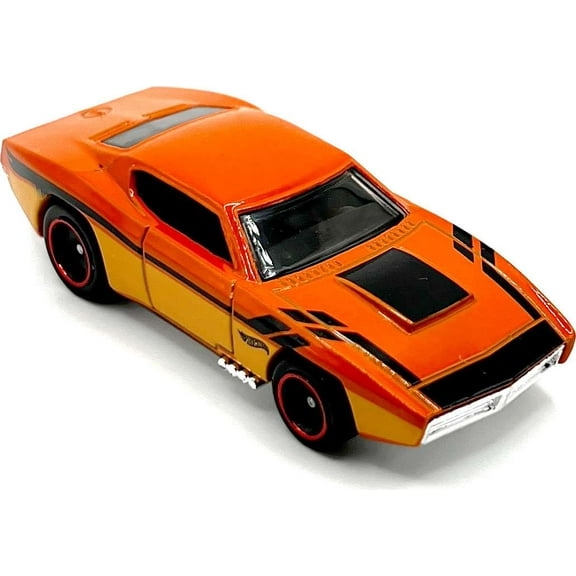 Hot Wheels Custom Otto Diecast Car (Orange) (No Packaging)