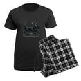 thumbnail image 5 of CafePress - Scottie Places Women's Dark Pajamas - Women's Short Sleeve Print T-Shirt and Pants Dark Cotton Pajama Set, 5 of 7
